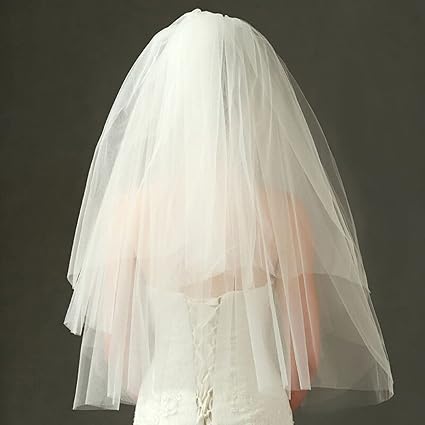 Amazon | [JAnjiaLxY] ウエディングベール 花嫁ベール